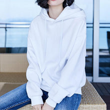 Load image into Gallery viewer, 2020 New Plus velvet Basic Hoodies For Women Leisure Female winter Solid Colour Casual SweatshirtHip Pop Tops
