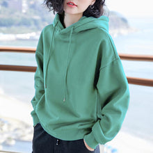 Load image into Gallery viewer, 2020 New Plus velvet Basic Hoodies For Women Leisure Female winter Solid Colour Casual SweatshirtHip Pop Tops

