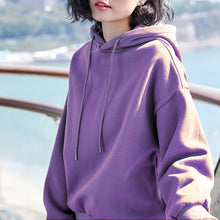 Load image into Gallery viewer, 2020 New Plus velvet Basic Hoodies For Women Leisure Female winter Solid Colour Casual SweatshirtHip Pop Tops
