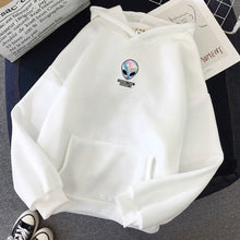 Load image into Gallery viewer, Sweatshirts Ladies Warm Hip Hop Streetwear Punk Women Hoody Horror Fashionable Casual Simple Alien Printing Letter
